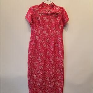 Chinese Dragon‎ Dress Chinese Year of the Dragon Dress Costume Elegant Dress  S